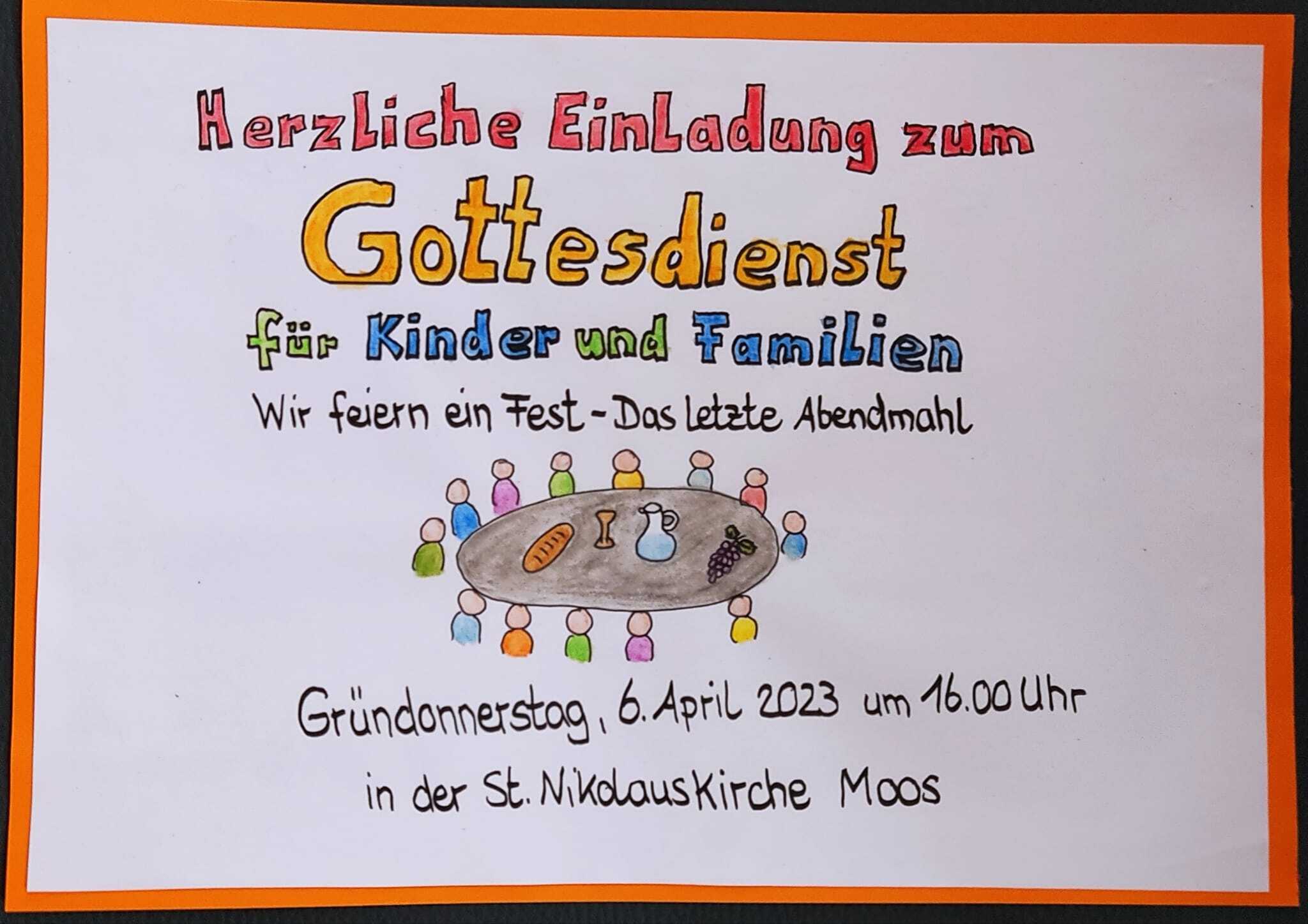 Gründonnerstag Moos